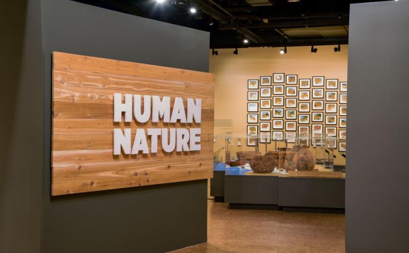 entry to the human nature exhibit
