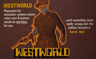 a poster for the film westworld