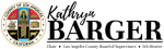 Los Angeles County seal on the left with “County of Los Angeles Public Health” written in black text to the right.