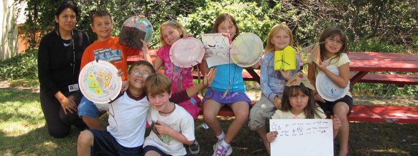 Children in summer camp