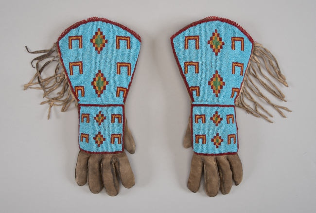 Creative Continuities artwork, gloves