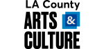 Black bold letters, with blue square and ampersand logo 