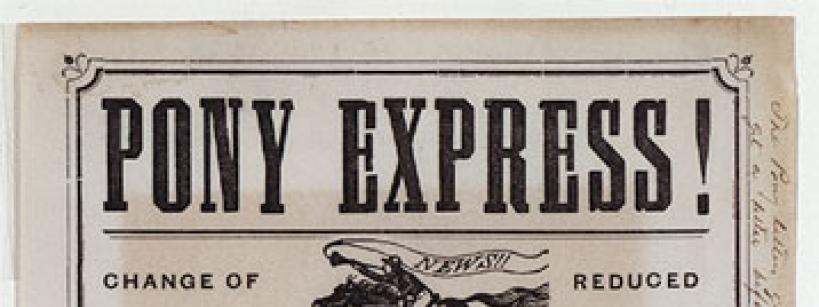 Pony Express Poster